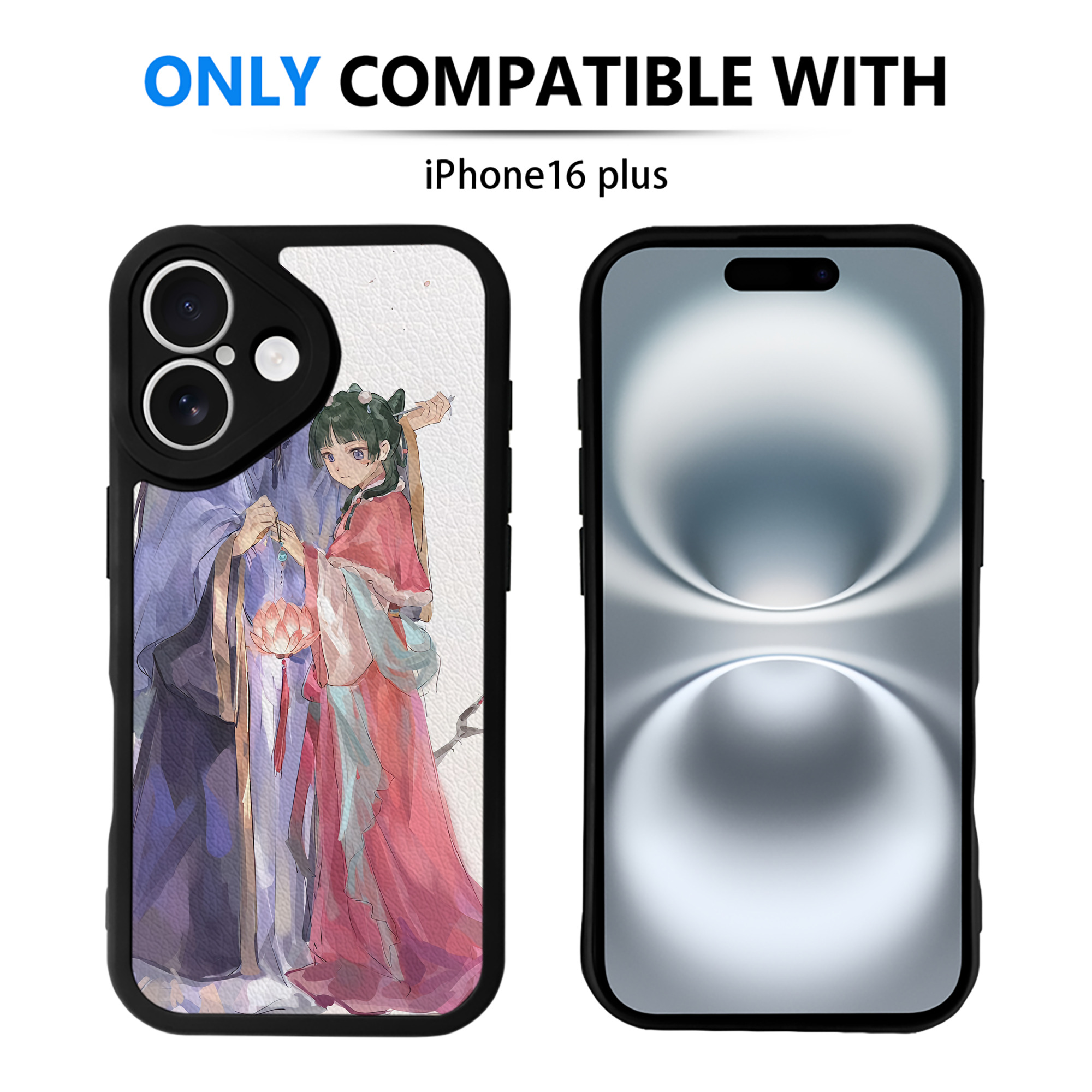薬屋のひとりごと The Apothecary Diaries 【iPhone 16シリーズ対応】シリコンスマホケース（レザー調） 材質：シリコン